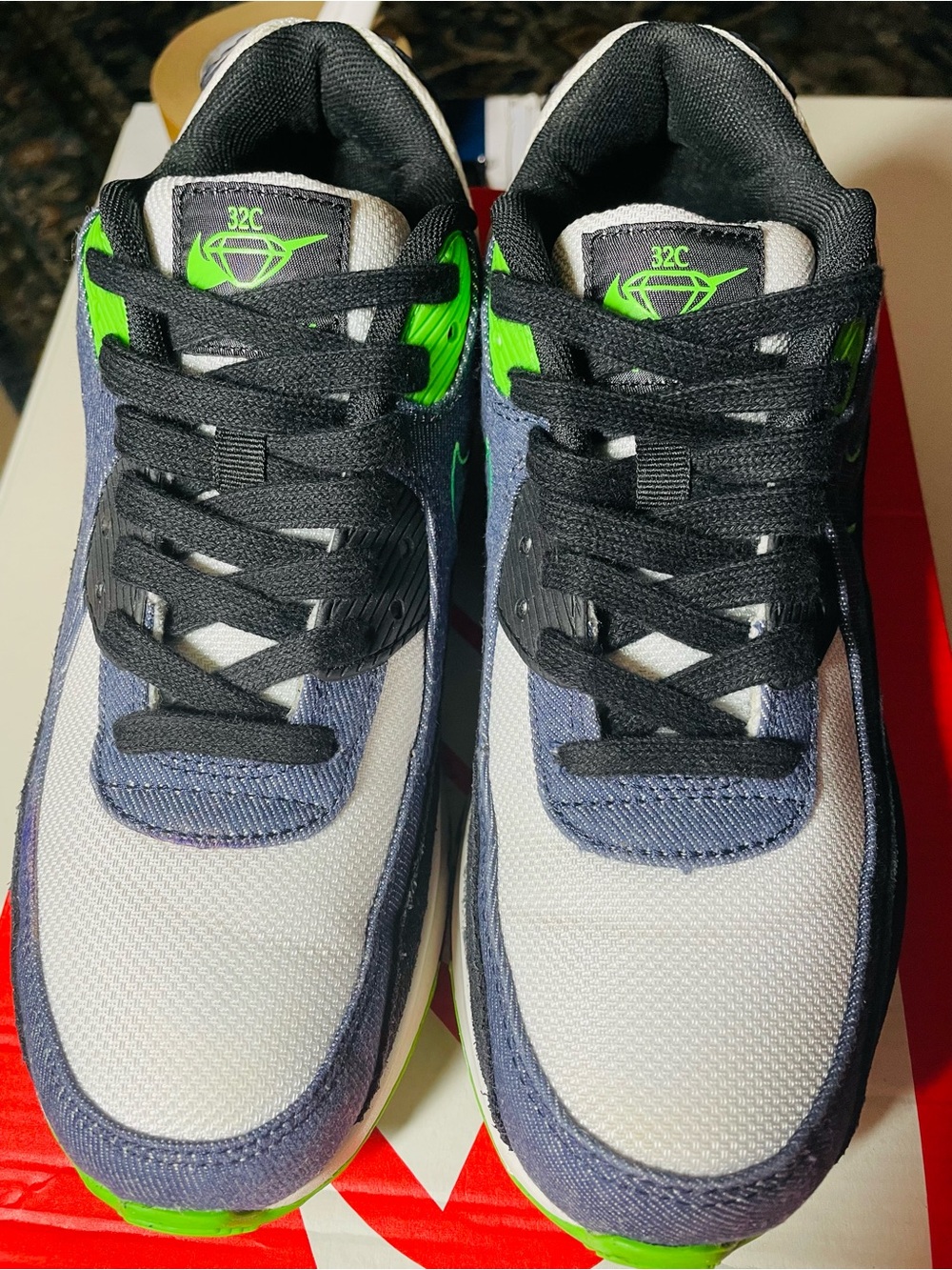 Nike Air Max 90 SE “Scream Green”7M-8.5W - Picture 6 of 13